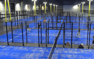 The Cage Padel open op De Baanderij