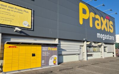 Nieuw DHL afhaalpunt bij Praxis op De Baanderij 